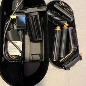 Black and Gold Hair Styling Set